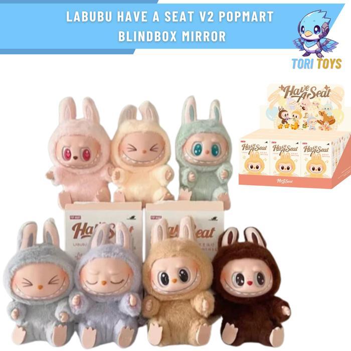 Jual Popmart Labubu Have A Seat V2 Blindbox Mirror | Shopee Indonesia