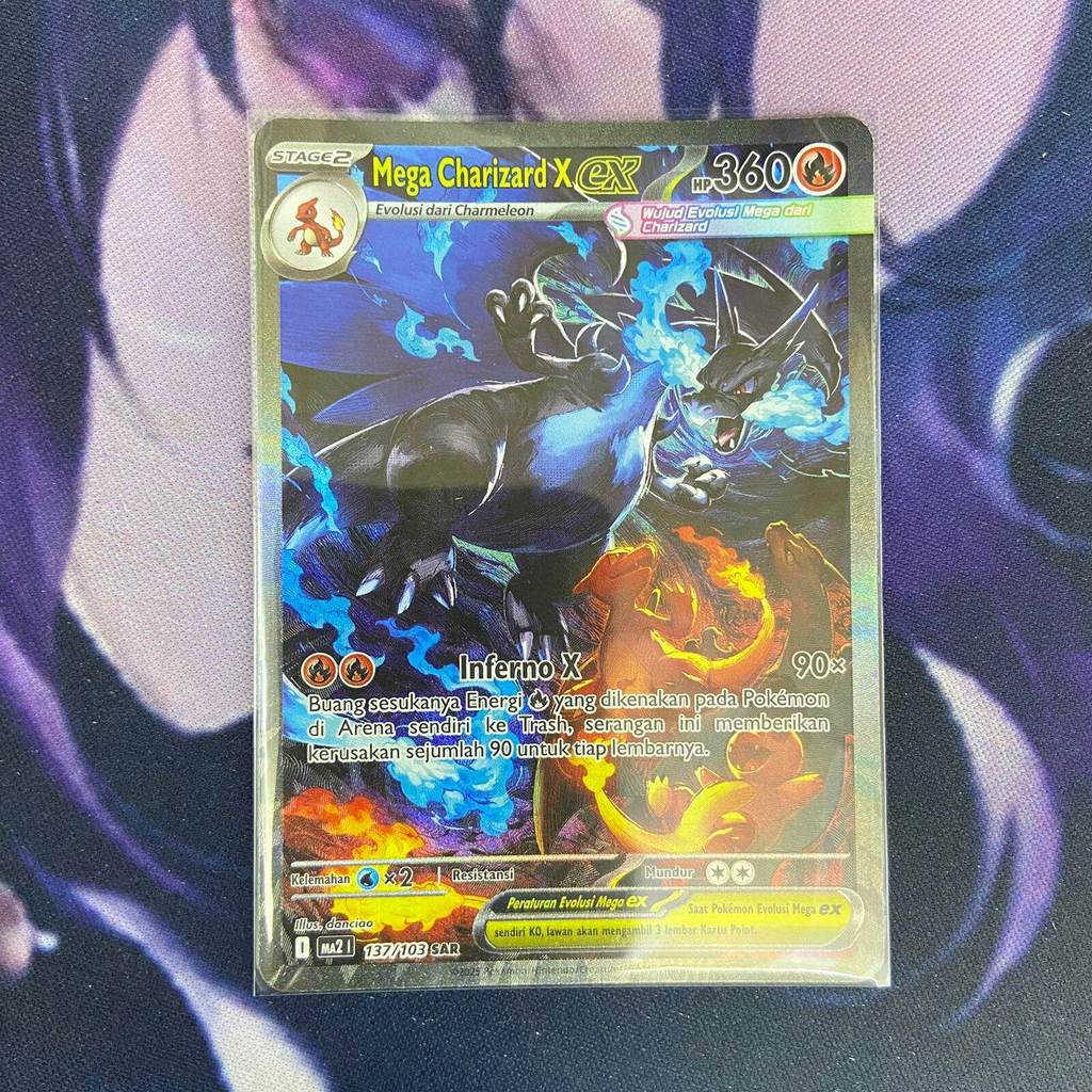 Jual pokemon (ID) mega charizard X ex - MA2 137/103 - SAR | Shopee