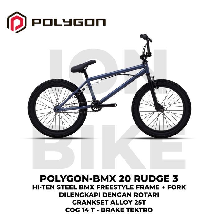 Jual Sepeda BMX Anak 20 Inch Polygon Rudge 3 Rotari Rotor Freestyle ...