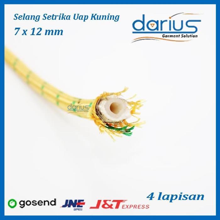 Jual Selang Setrika Uap Kuning/Selang Boiler/Selang Steam | Shopee ...