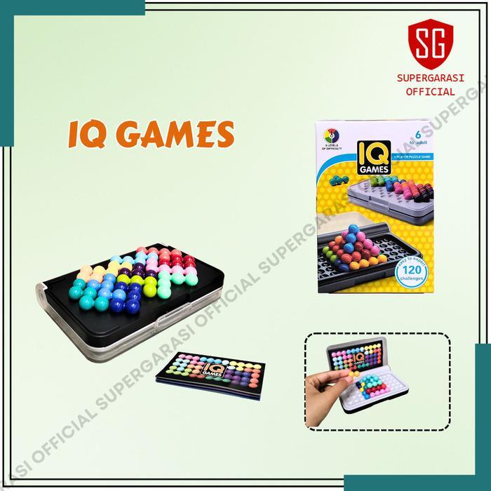 Jual Iq games set 120 challenges edukasi anak toys teka teki | Shopee ...