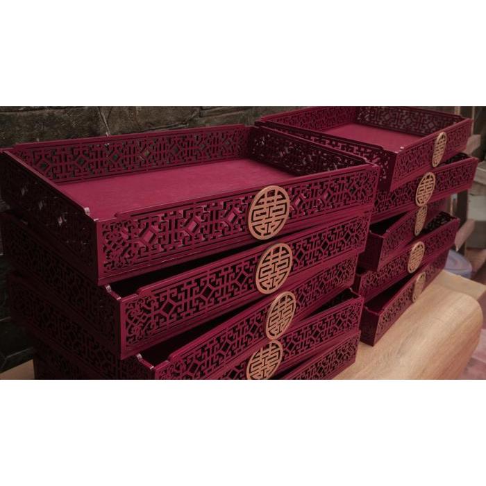 Jual Sangjit Tray 45 x 35 cm / Baki Lamaran | Shopee Indonesia