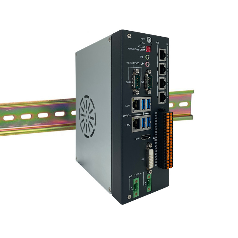 Jual BEST Din Rail Fanless Embedded IPC industrial computer Support ...