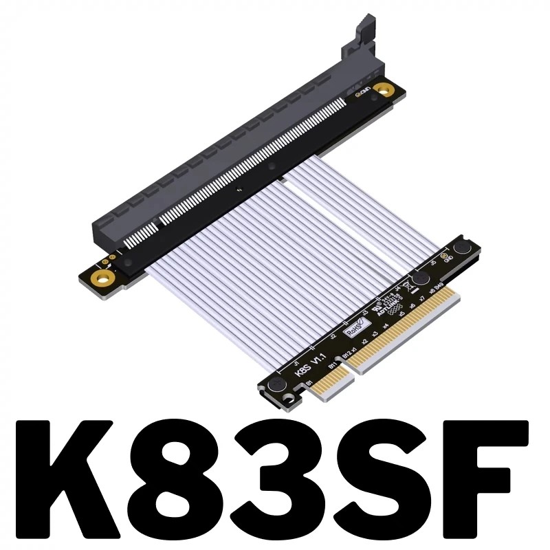 Jual Universal Pci-E 4.0 X8 X16 Slot Riser Cable Pci Express Gen4 16X ...