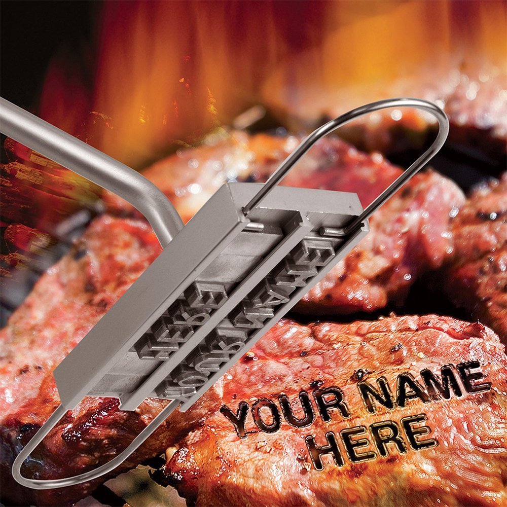 Jual JUAL LMETJMA BBQ Meat Branding Iron with Changeable Letters ...