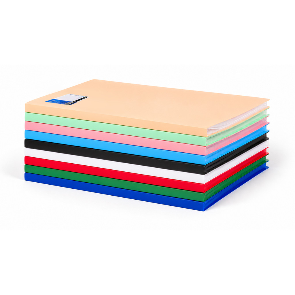 Bantex Clear Holder / Display Book Folio 20/40/60 Pockets Bahan PP Anti-Statis Premium BF4113 (4)