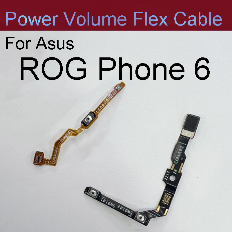 Jual Power Volume Buttons Flex Cable For Asus ROG Phone 6 ON OFF Power ...