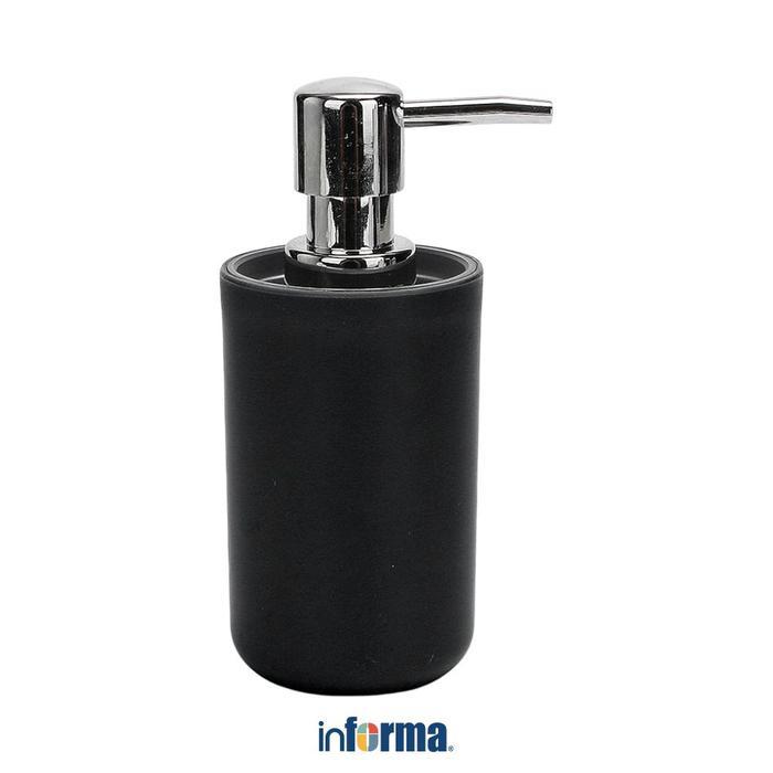 Jual Informa 220 ml Aaron Dispenser Sabun Cair - Hitam Pompa Mandi ...