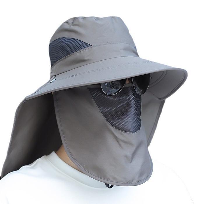 Jual Premium Topi Masker / Topi Anti Matahari / Topi Bucket Rimba ...