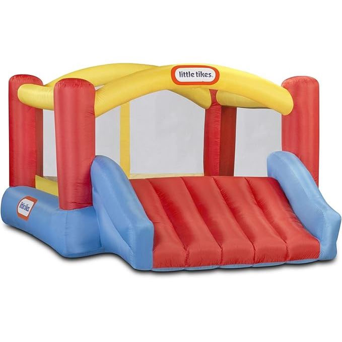 Jual Little Tikes Jump 'n Slide Inflatable Bouncer | Shopee Indonesia