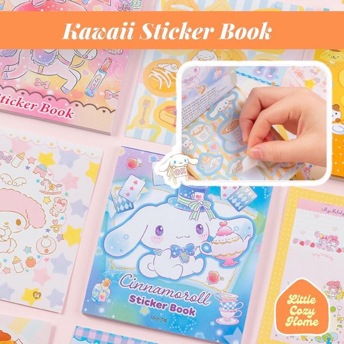 Jual TGR Kawaii Sticker Book / Buku Stiker Lucu / Stiker Anak Karakter ...