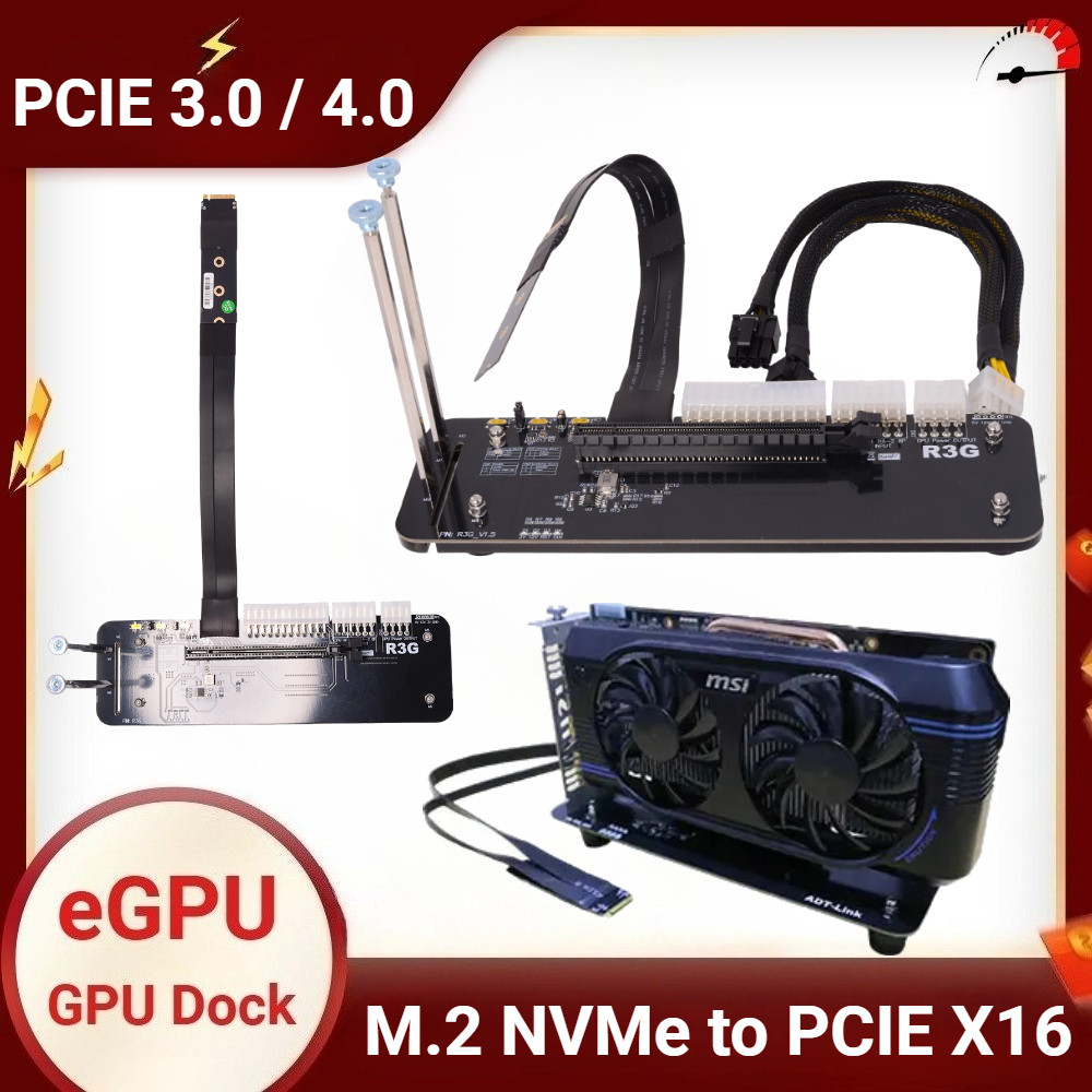 Jual Adt-Link R43Sg Laptop Graphics Card Video External To M.2 Nvme ...