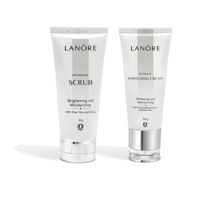 Jual Paket Lanore Intimate Whitening Scrub & Lanore Intimate Whitening ...