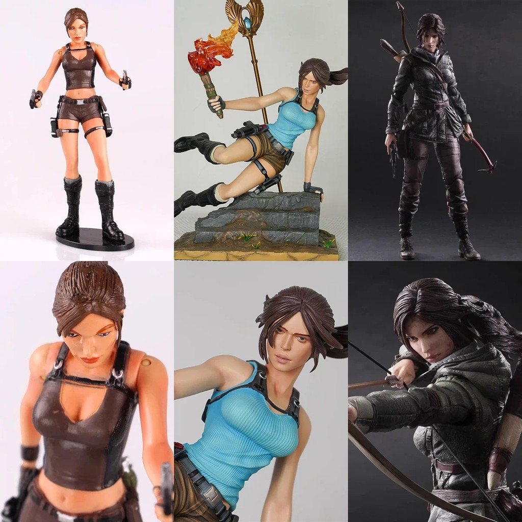 Jual Play Arts The Tomb Raider Movie Anime Figures Laura Lara Croft ...