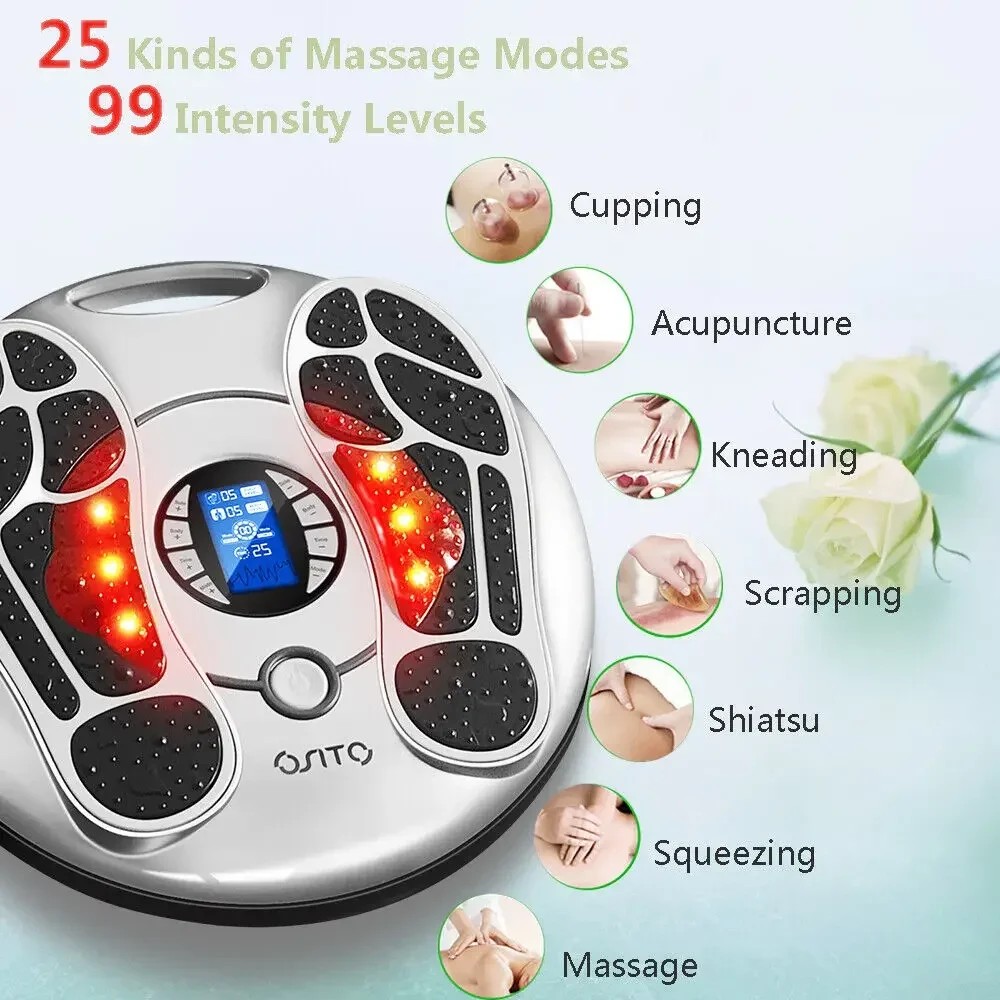 Jual TENS EMS Foot Circulation Device Foot Massager Machine for ...