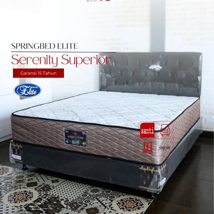 Jual Springbed elite serenity superior 140 x 200 Full Set | Shopee ...