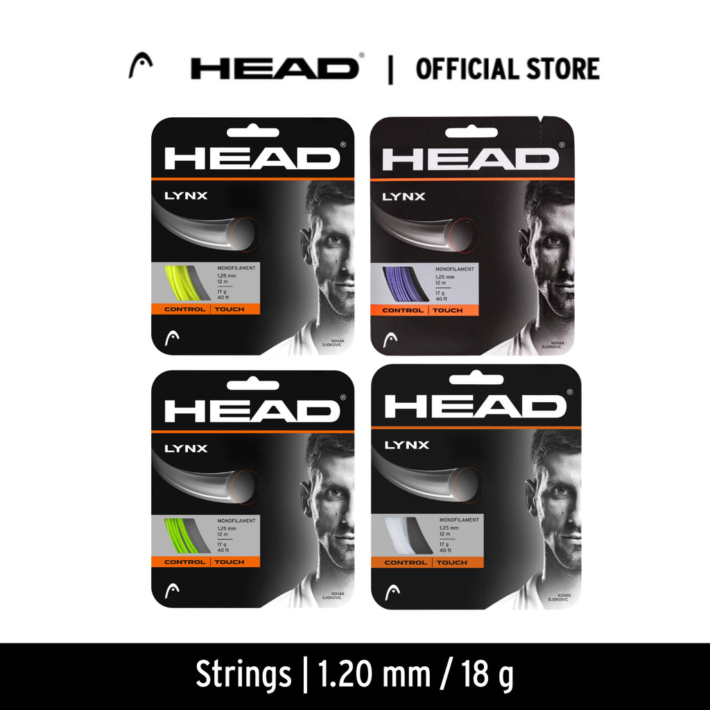 Jual HEAD String Lynx (Set) 18 - Senar Raket Tennis | Shopee Indonesia