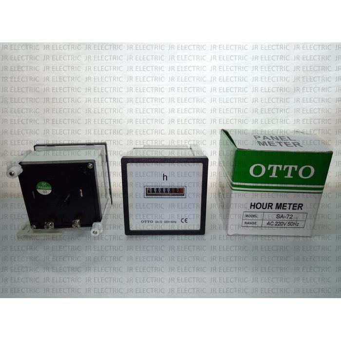 Jual OTTO Hour Meter SA-72 AC 220V 50HZ (HM-2) | Shopee Indonesia