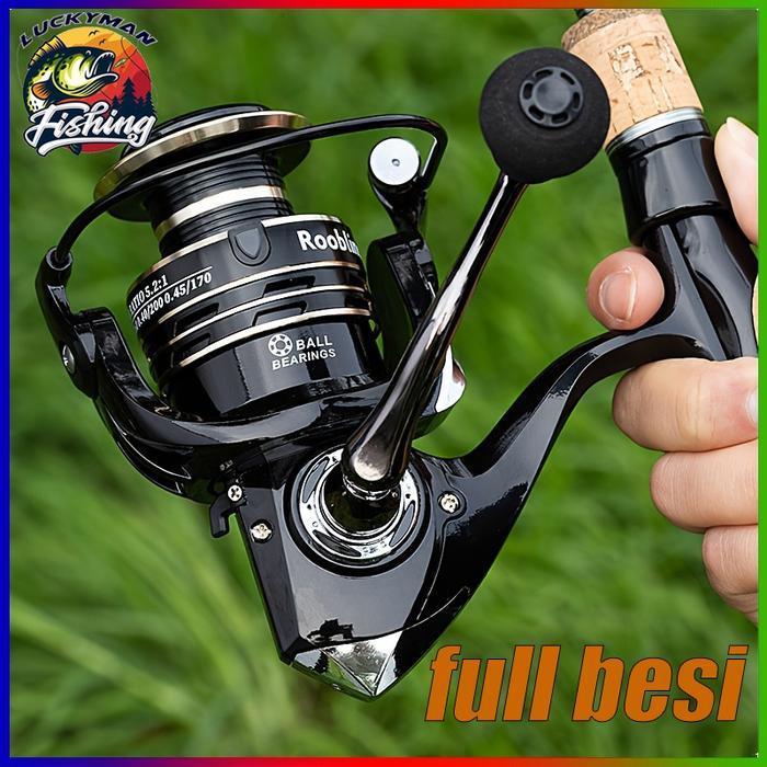 Jual QUALITY LUCKY MAN Reel Pancing Metal AC2000-3000 Drag 17 KG/katrol ...