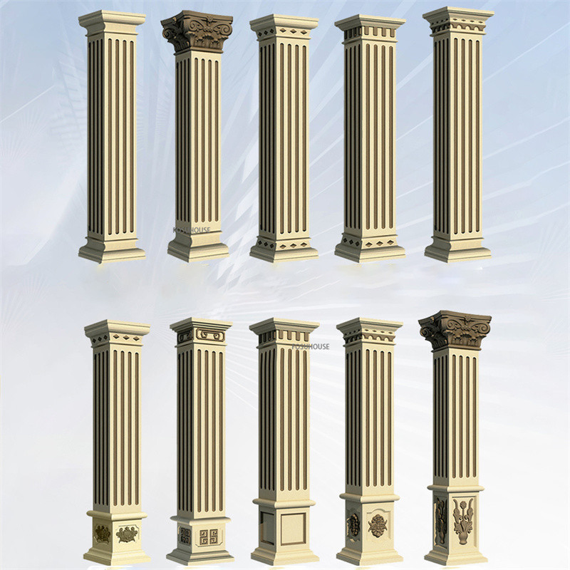Jual European Decorative Architectural Roman Column Durable plastic ...