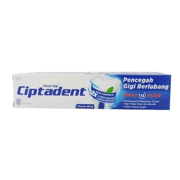 Jual CIPTADENT TOOTHPASTE ICEMINT 190 GR | Shopee Indonesia