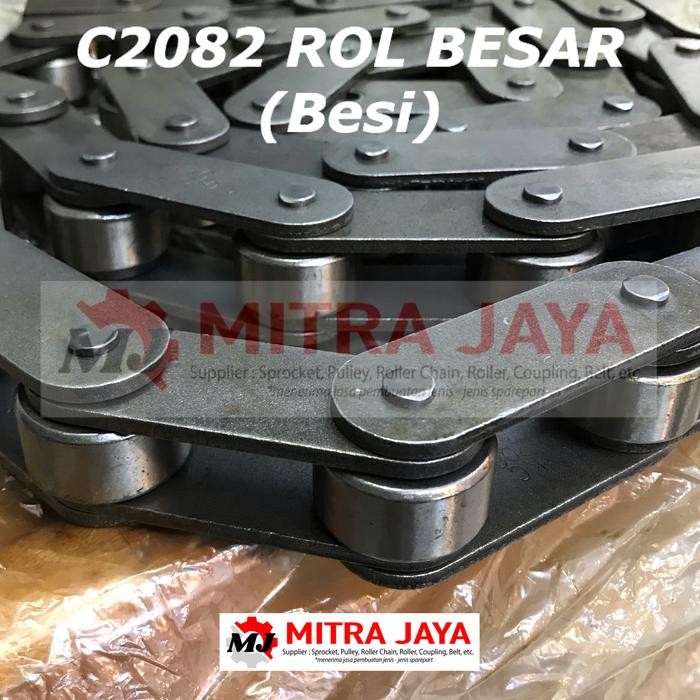 Jual Grosir Rantai C2082 Rol Besar Besi Double Pitch Chain Conveyor ...