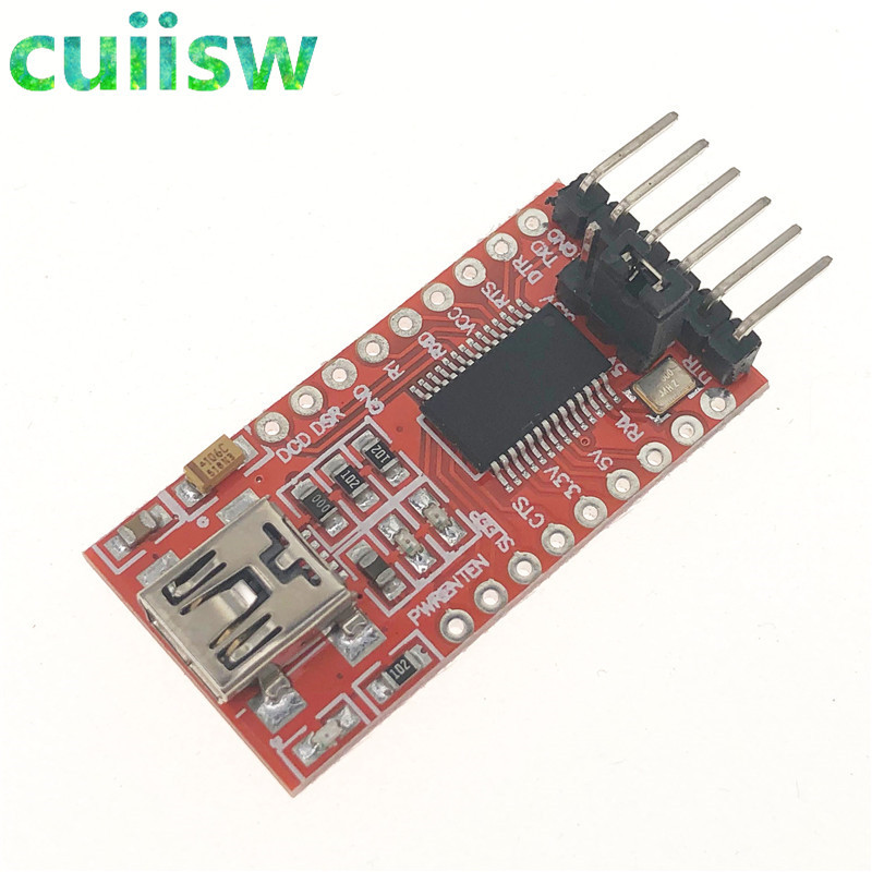 Jual Cuiisw 1pcs FT232RL FT232 FTDI USB 3.3V 5.5V to TTL Serial Adapter ...