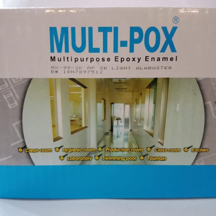 Jual cat epoxy multifox 1liter set | Shopee Indonesia