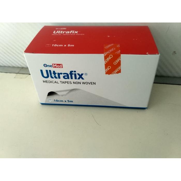 Jual ultrafix 10cmx5m onemed plester putih luka operasi 1 BOX mirip ...