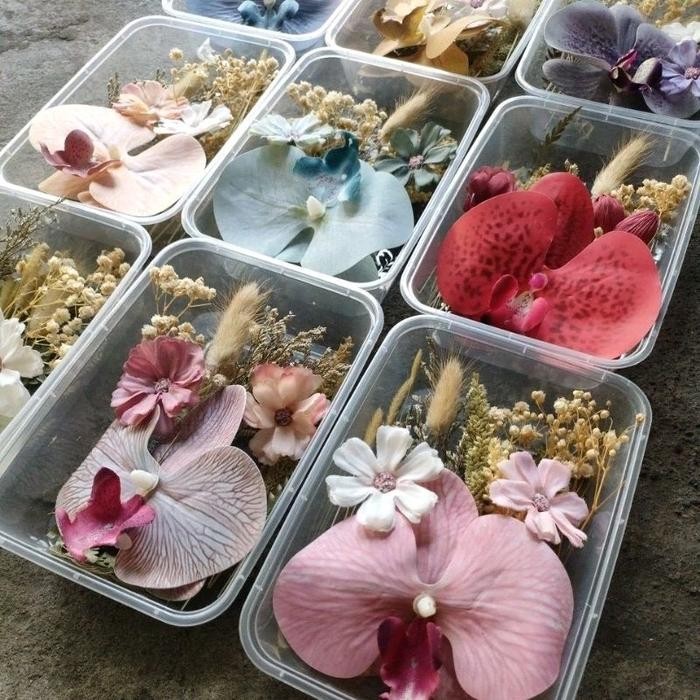 Jual Paket Bunga Angrek Mahar Bunga Box | Shopee Indonesia