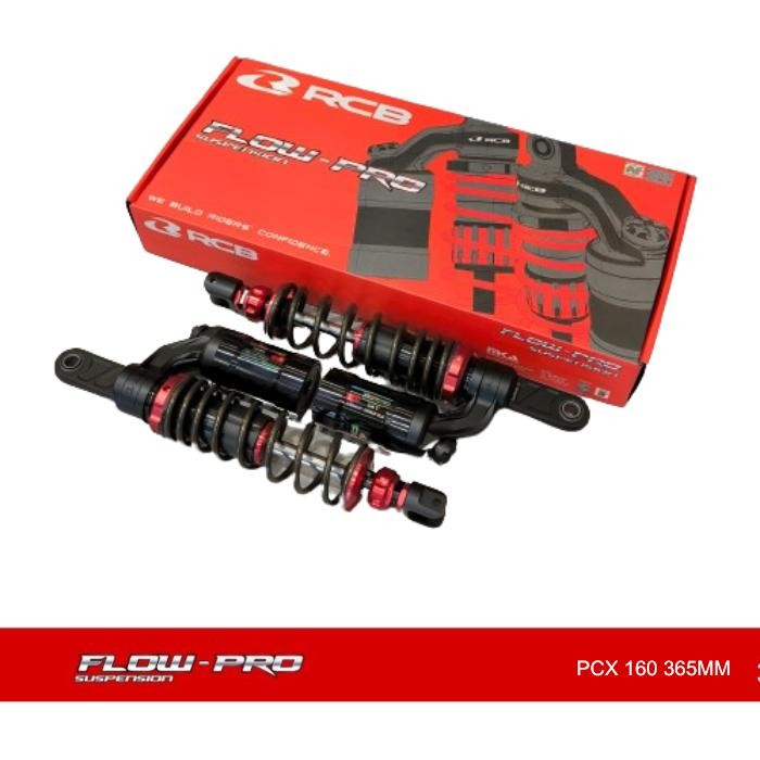 Jual Shock Tabung Shockbreaker RCB Flow Pro PCX160 365mm | Shopee Indonesia