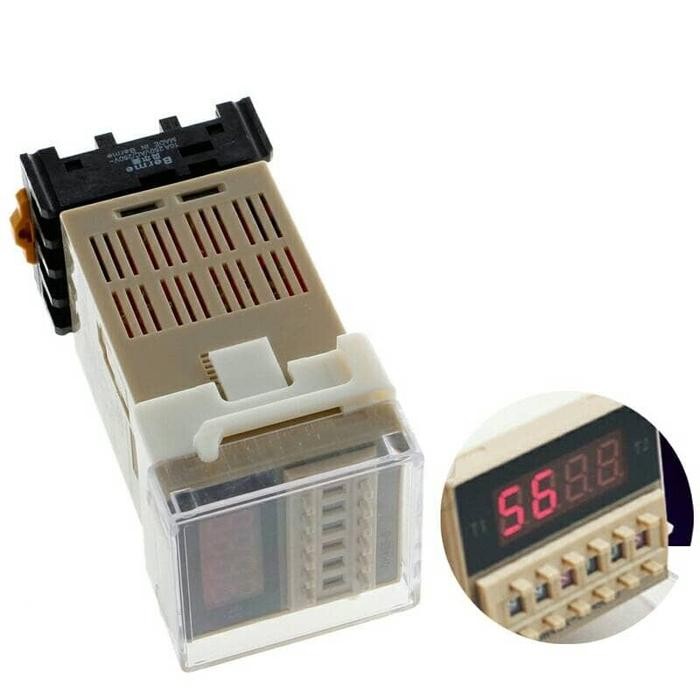 Jual Ac 220V Digital Precision Grammable Timer Delay Relay Dh48S-S Dgn ...