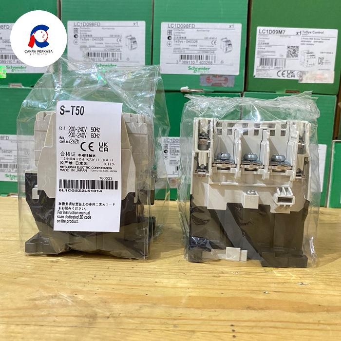 Jual CONTACTOR KONTAKTOR ST50 S-T50 220V ORIGINAL MADE IN JAPAN ...