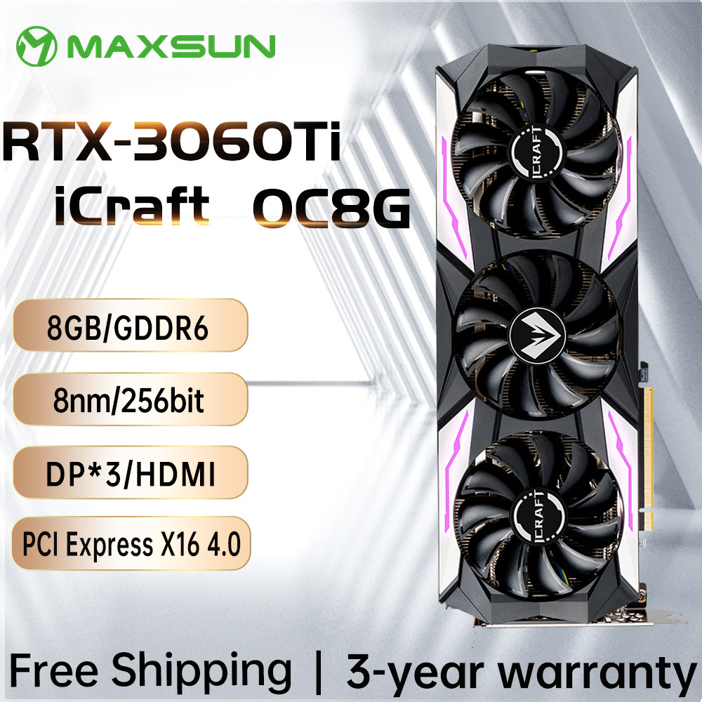 Jual MAXSUN Graphics Cards RTX 4070 4060TI 4060 3060 3060TI 3050 3070 ...
