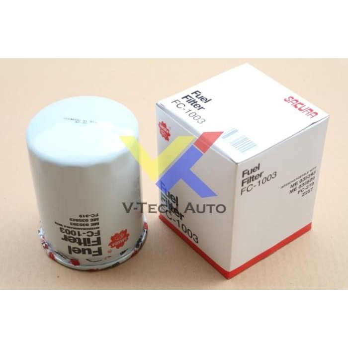 Jual FC-1003 Sakura Fuel Filter Solar Atas Mitsubishi PS190 ME035829 ...