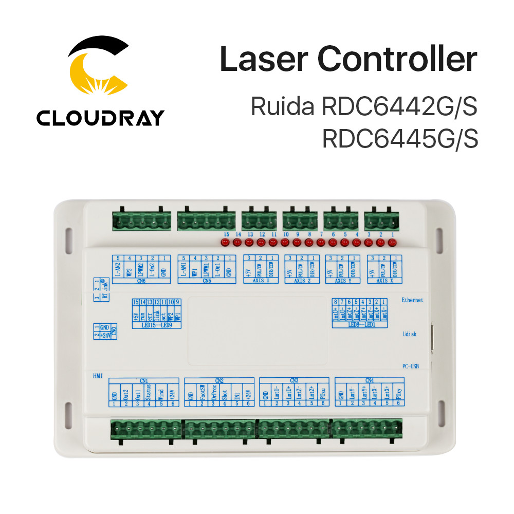 Jual Ruida Mainboard for RD6445G RDC6442G RDC6442S Co2 Laser Controller ...
