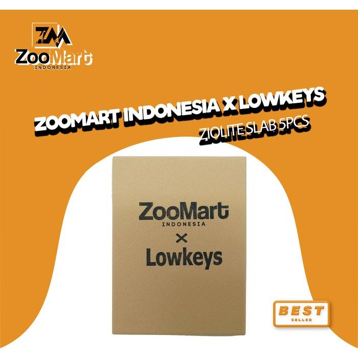 Jual ZooMart Indonesia x Lowkeys Zeolite Slab 5pcs | Shopee Indonesia