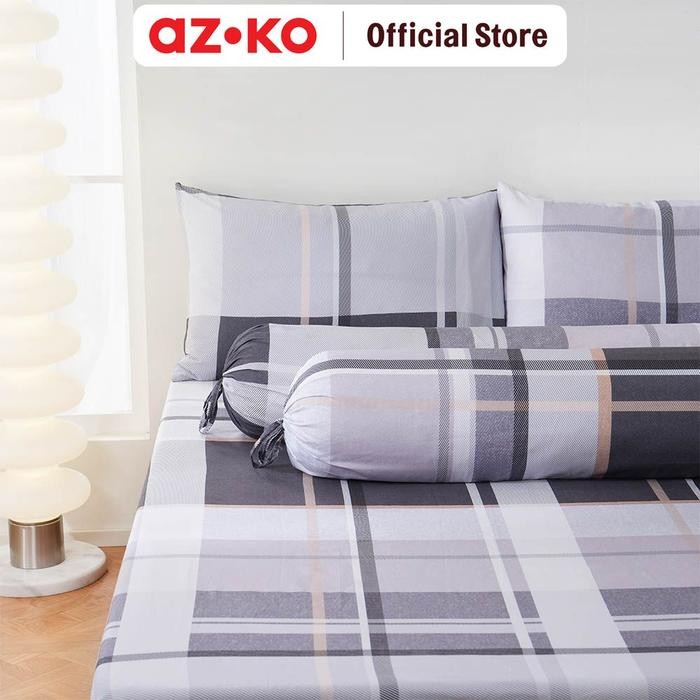 Jual Azko Sleeplite Set Seprai Queen Microfiber Joe Sprei Seprai ...