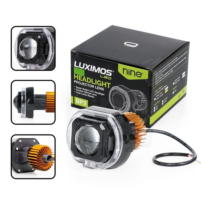 Jual LAMPU BI-LED BILED MOTOR PROJECTOR MOTOR 9NINE LUXIMOS BP2 40 WATT ...