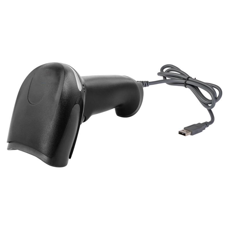 Jual NEW Barcode Scanner Laser Scanner Wired 1D Barcode Gun Wireless ...