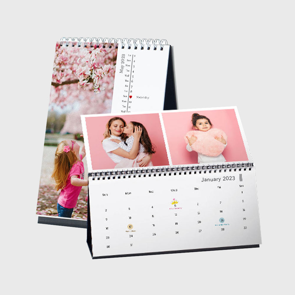 Jual New Product Wholesale Monthly Wall Calendars Custom CMYK Full ...
