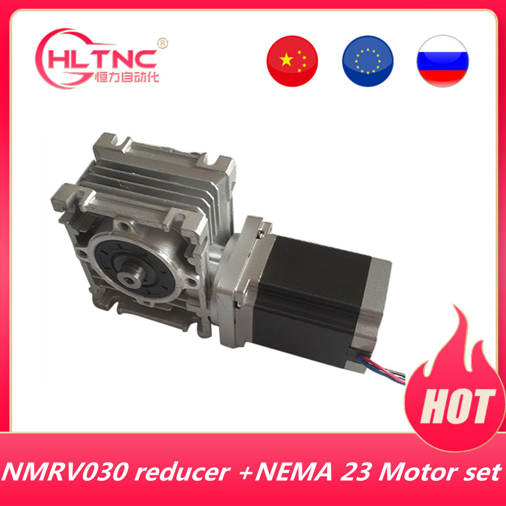 Jual Terbaru 5:1-80:1 Worm Reducer NMRV030 11mm Input Shaft RV030 ...