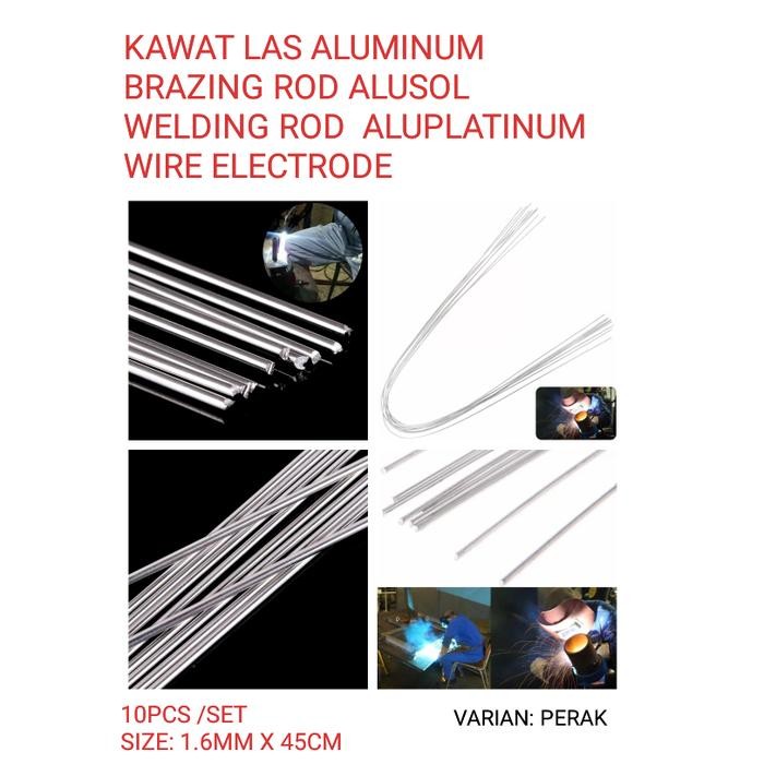 Jual j7bc- Welding Rod Aluminum Brazing Rod Alusol Welding Electrodes ...
