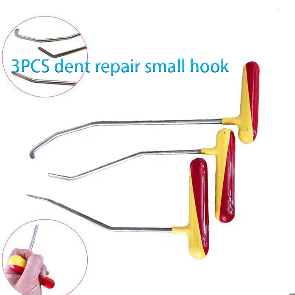 Jual 3Pcs Automotive Dent Repair Drill Rod Automotive Body Dent Repair ...