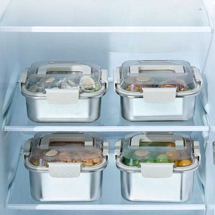 Jual Kotak Makanan Storage Food Box Container Daging Buah Sayur ...