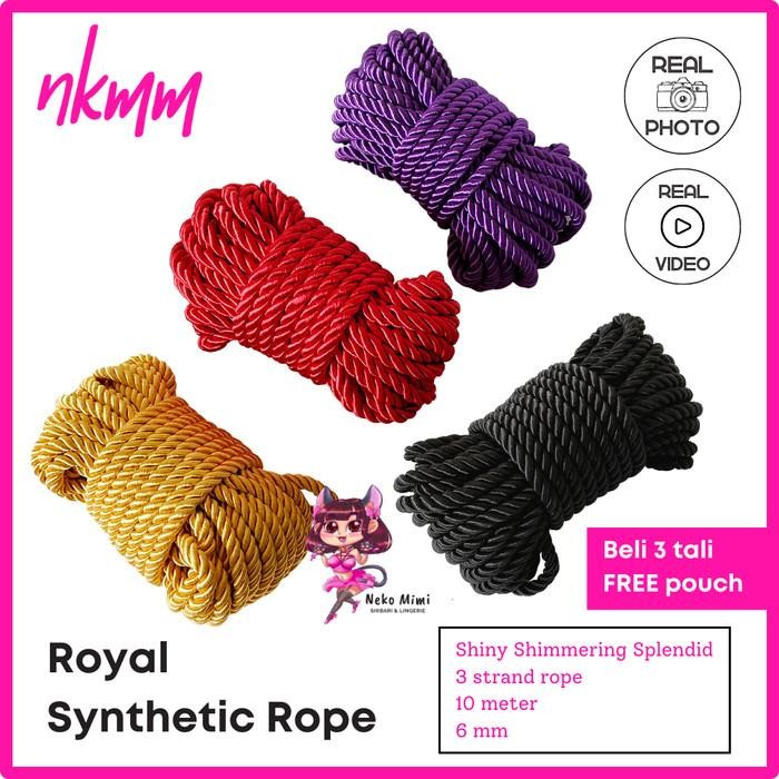 Jual Pilihan- Nkmm Shiny Royal Synthetic Shibari Rope - Tali Kinbaku ...