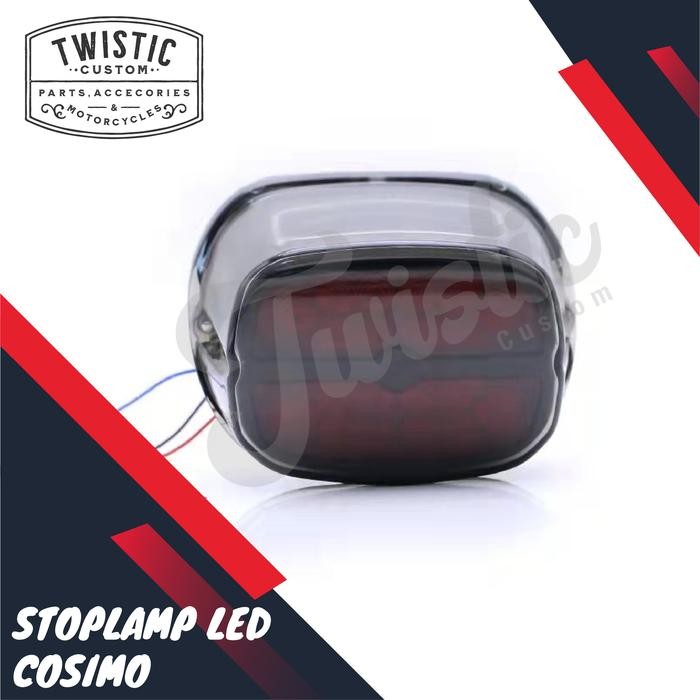 Jual Stoplamp Led Cosimo Lampu Rem Harley Dyna Road King Softail ...