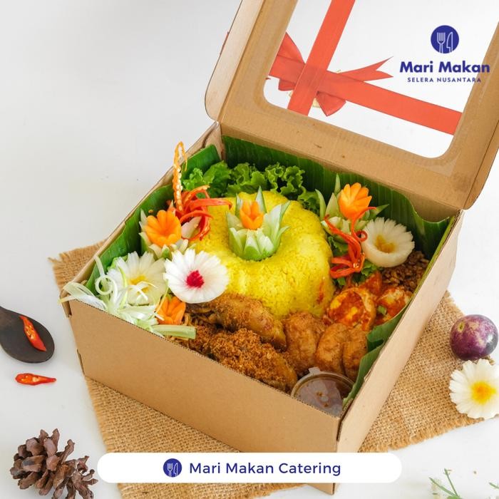 Jual Box Jendela Nasi Kuning Hampers untuk Hadiah | Shopee Indonesia