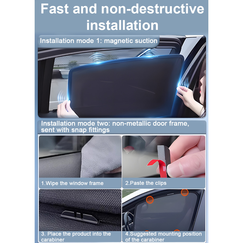 Jual IMPORT AUTO MESH SUNSHADE FOR HONDA ZR-V ZRV ZR V HR-V RZ 2023 ...