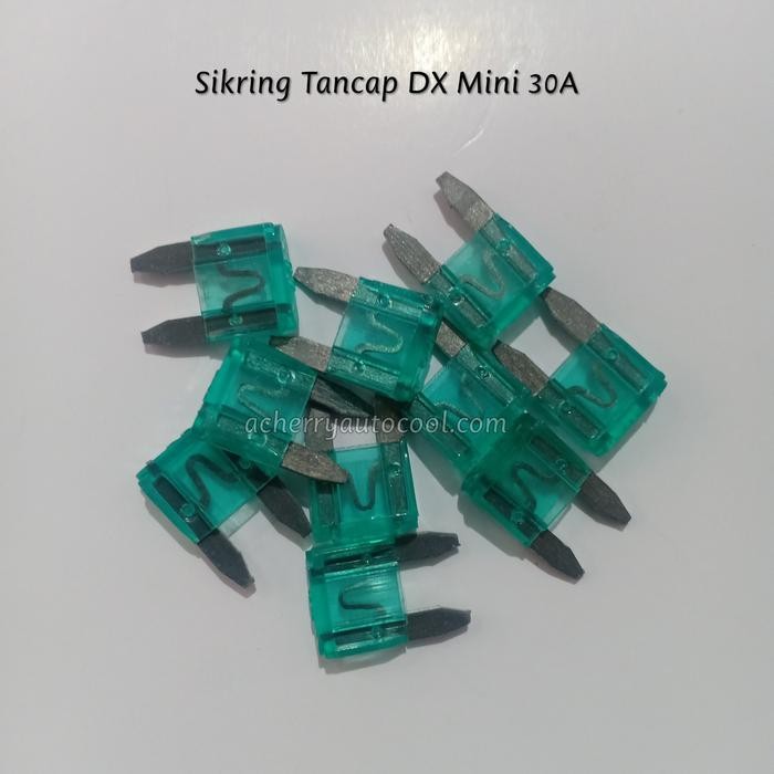 Jual ~@~@~@~@] Sikring Tancap DX Mini 30A - Isi 10pcs | Shopee Indonesia